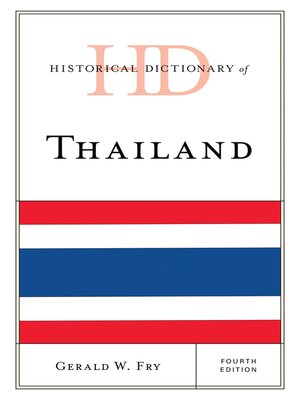 cover image of Historical Dictionary of Thailand